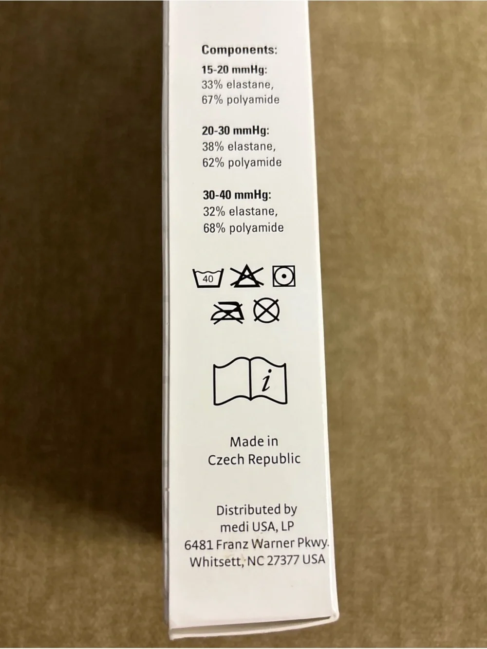 Duomed Advantage20-30 mmHg Closed-Toe knee hi Compression Stocking Beige (medi)